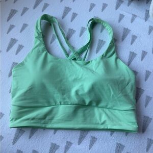 Lululemon Athletica Light Green Bikini Top